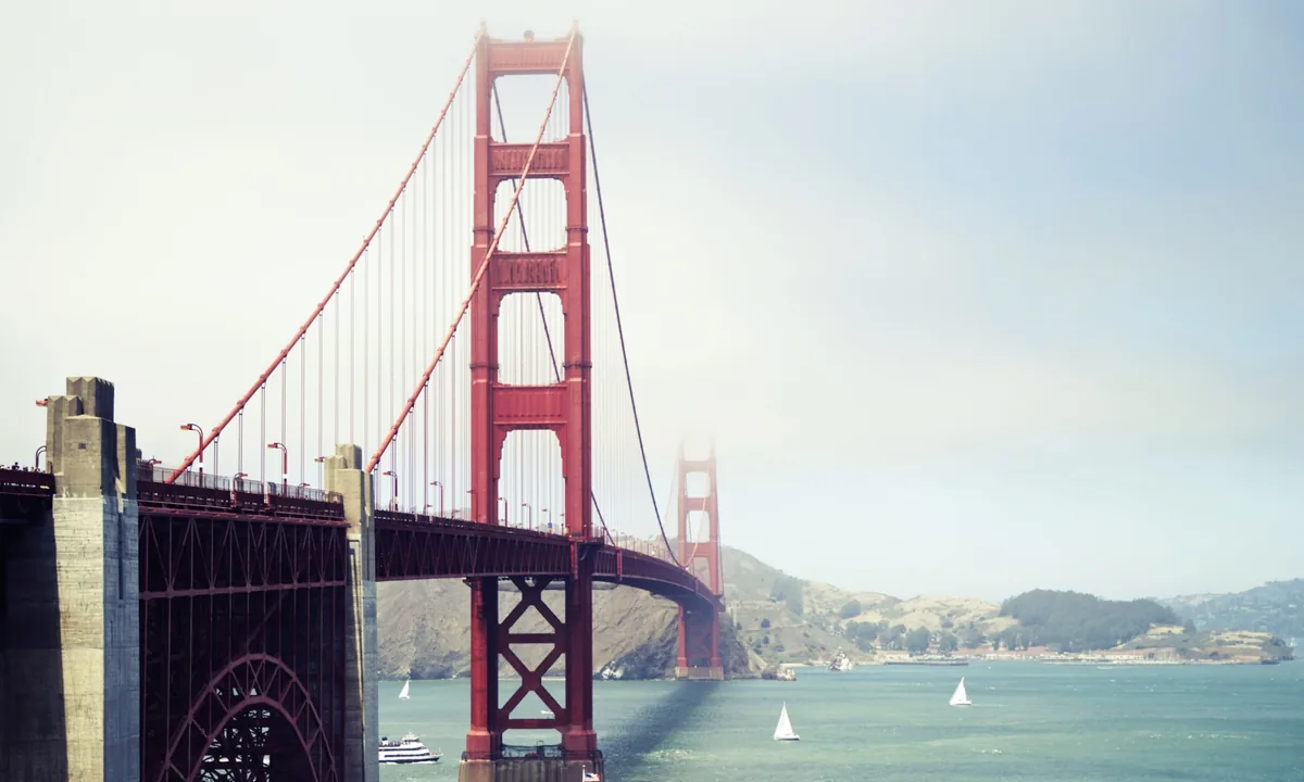 Golden Gate Bridge in San Francisco